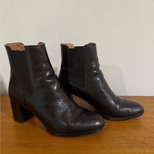 Madewell Black Ankle Boots